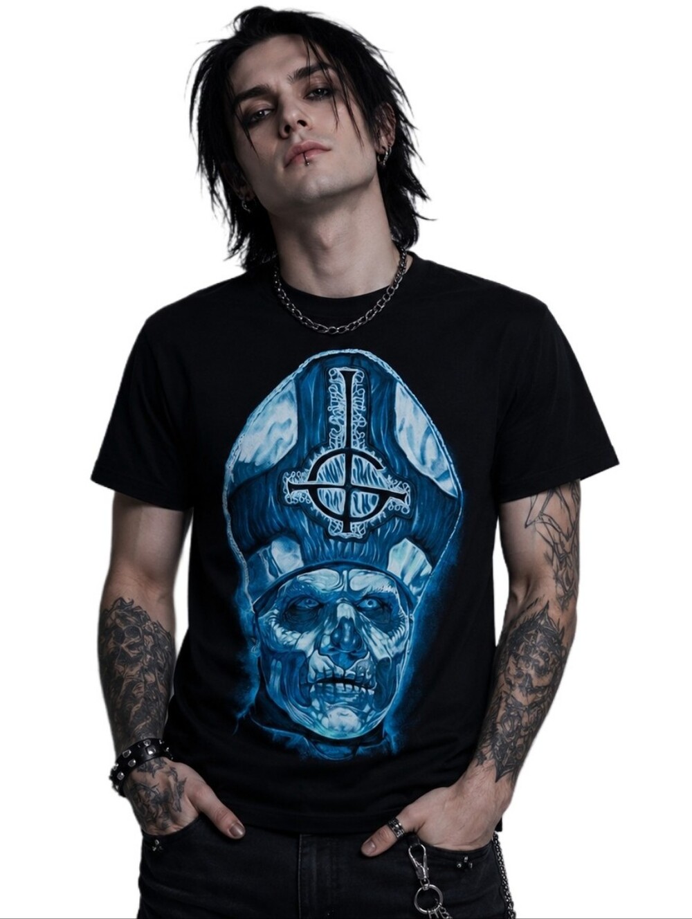Hot Topic Ghost Papa II Unisex T-Shirt